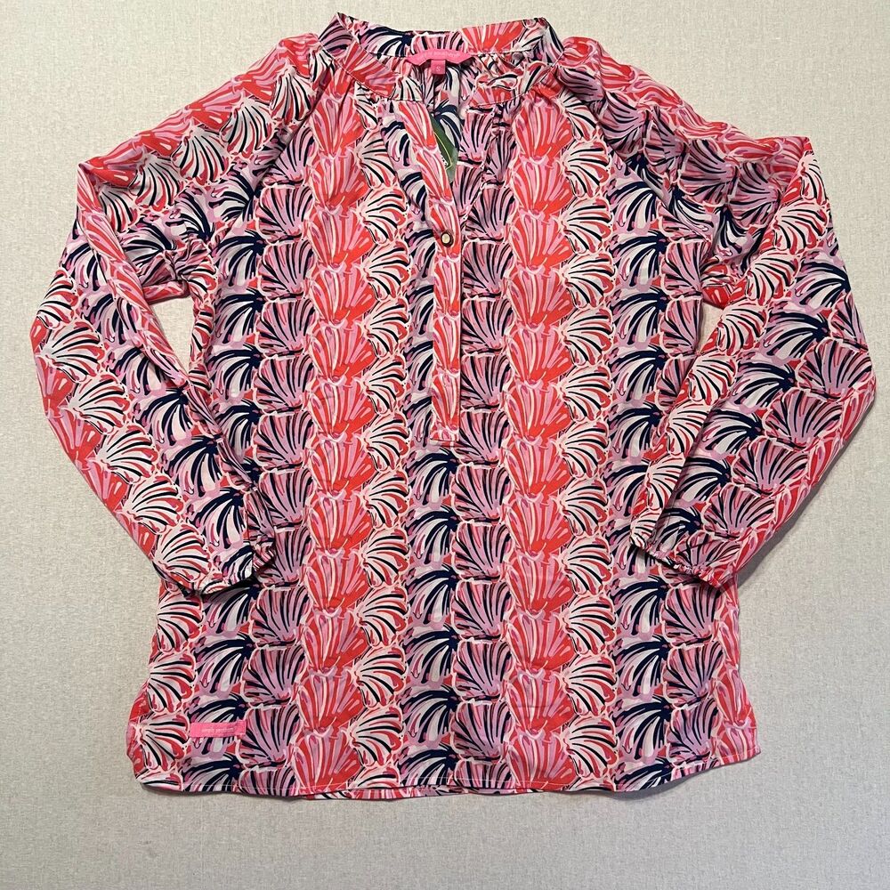 Simply Southern seashell blouse NWT Small